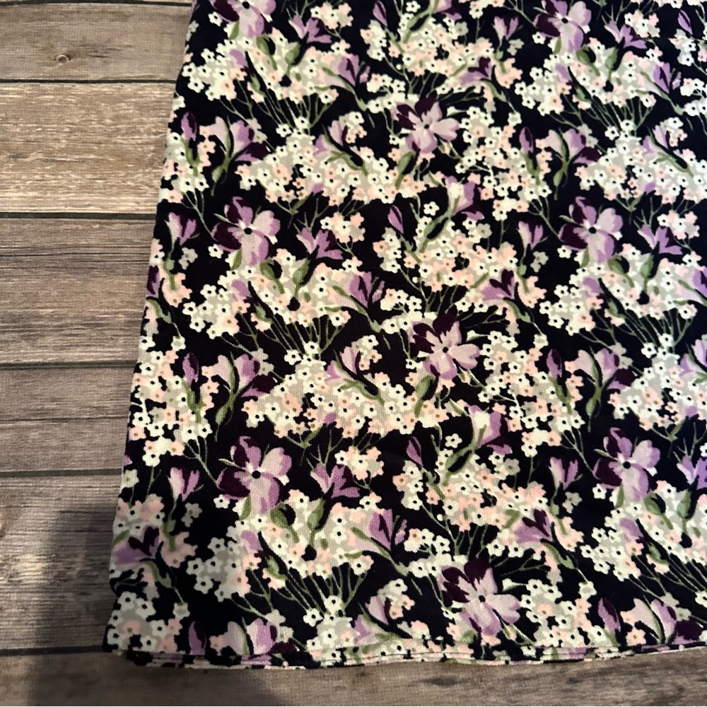 Janie and jack floral velour dress - Picture 6 of 8